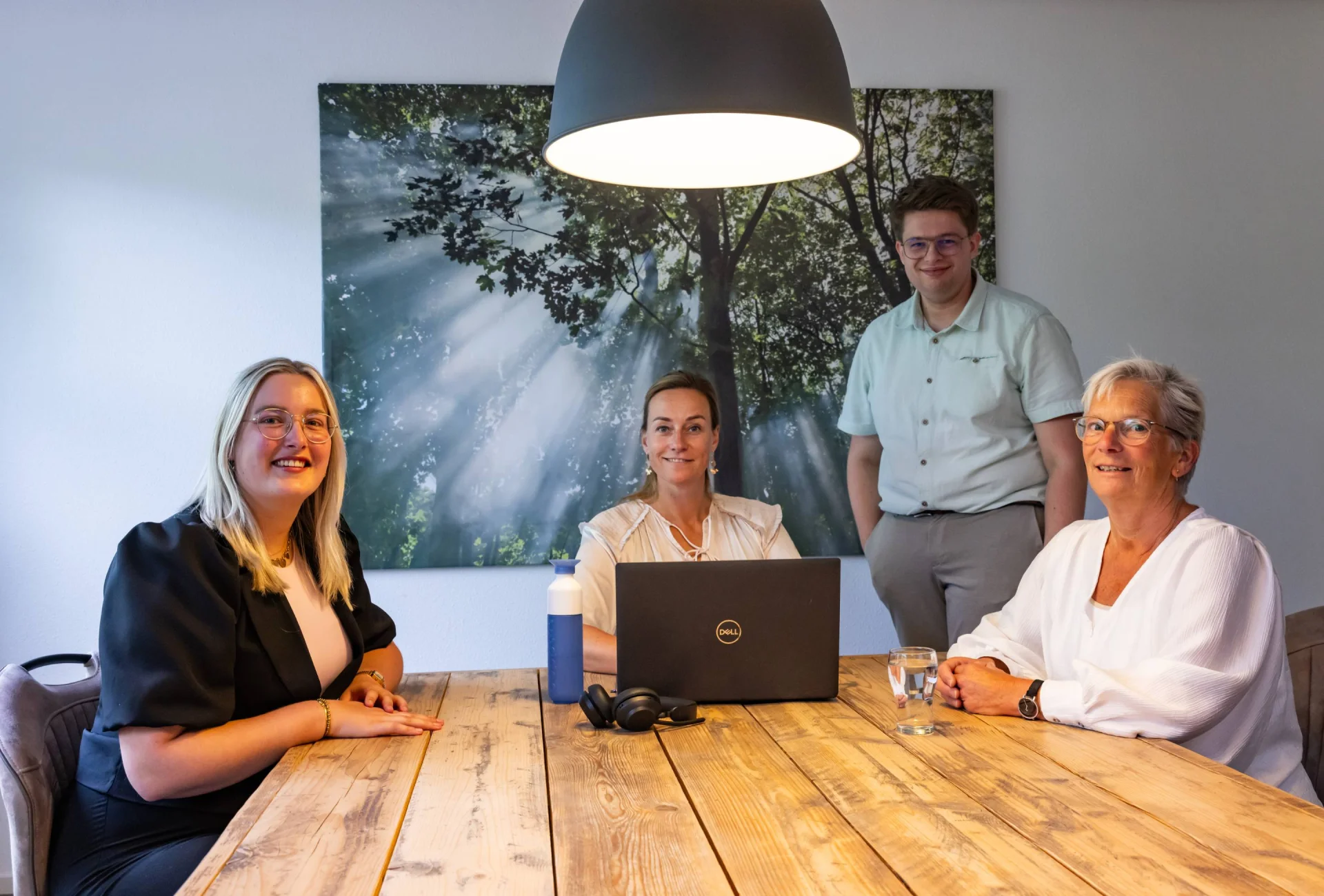 Collega's aan het woord